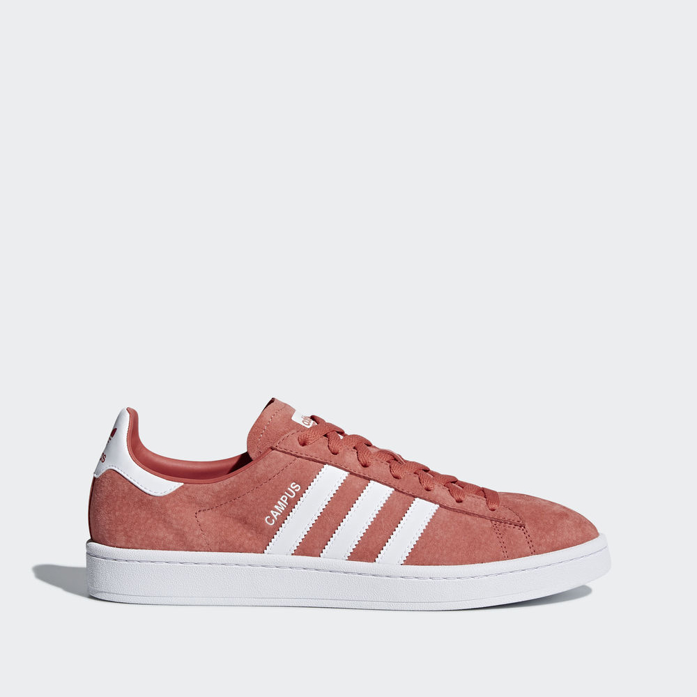 Adidas Campus - Originals ανδρικα - Βαθυ Κοκκινα/Ασπρα/Ασπρα,Μέγεθος: EU 36 – 54 2/3 (716IOXRK)